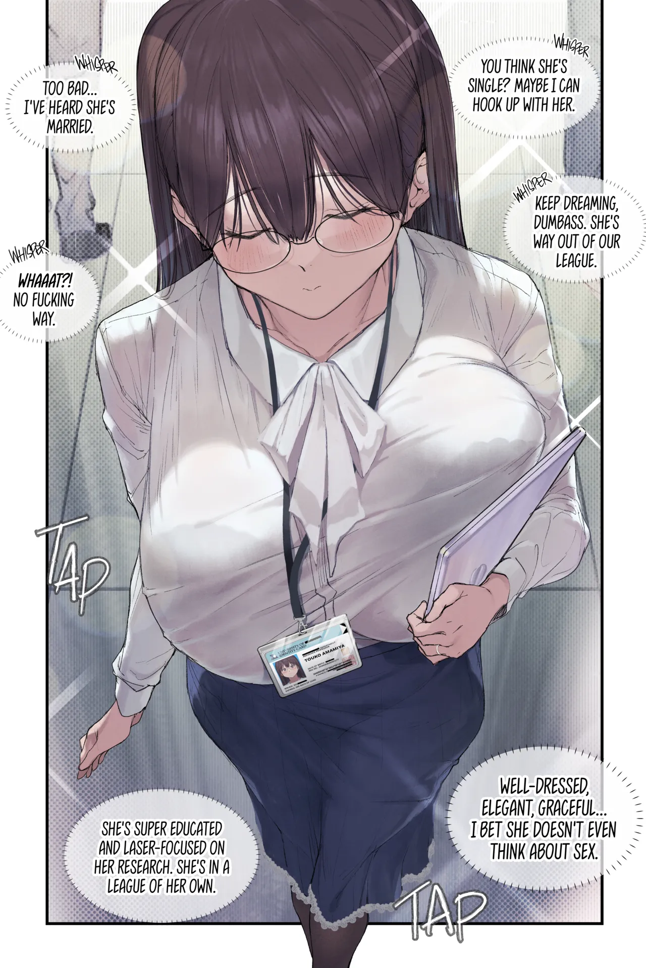 Hentai Manga Comic-Touko Amamiya: Wife, Scholar, Professor in HEAT-Read-4